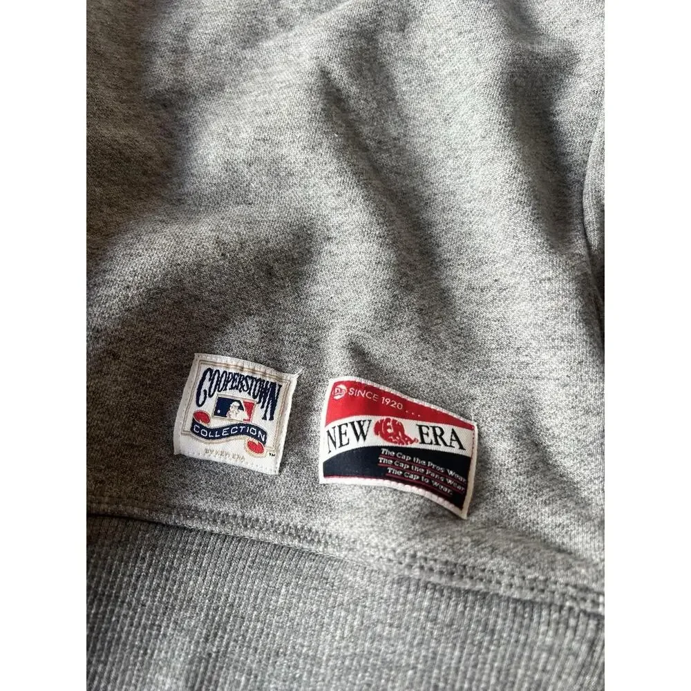 New Era Cooperstown Collection Minnesota Timberwolves Sweatshirt Gray Crewneck
